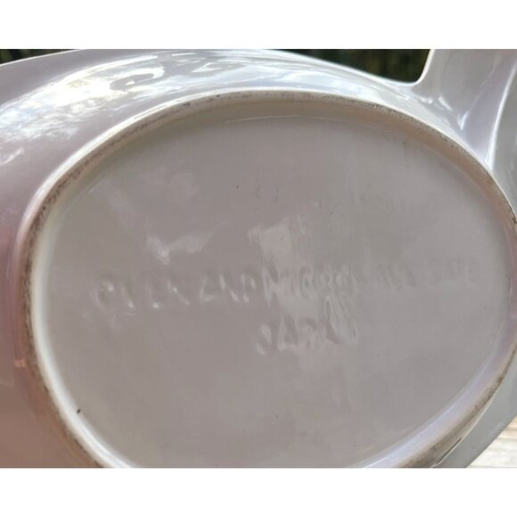 Vintage White Ceramic Duck-Shaped Serving Dish - Picture 6 of 15